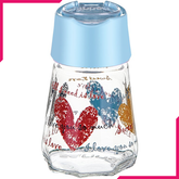 Sarina Prizma Decorated Flip Top Salt Shaker - bakeware bake house kitchenware bakers supplies baking