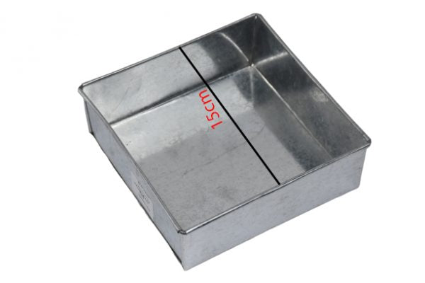 Square Cake Mold Silver 8x8 Inch