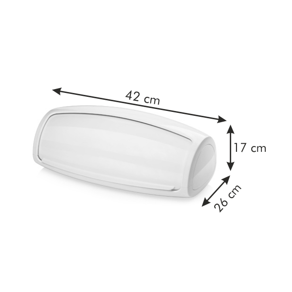 Tescoma 4 Food 42 cm Bread Box - bakeware bake house kitchenware bakers supplies baking