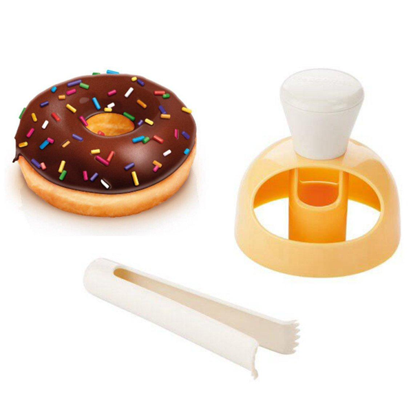 Tescoma Delicia Dounut Cutter W/Tong - bakeware bake house kitchenware bakers supplies baking