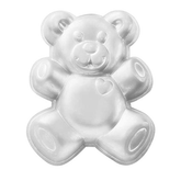 Bear Mold Silver Aluminium