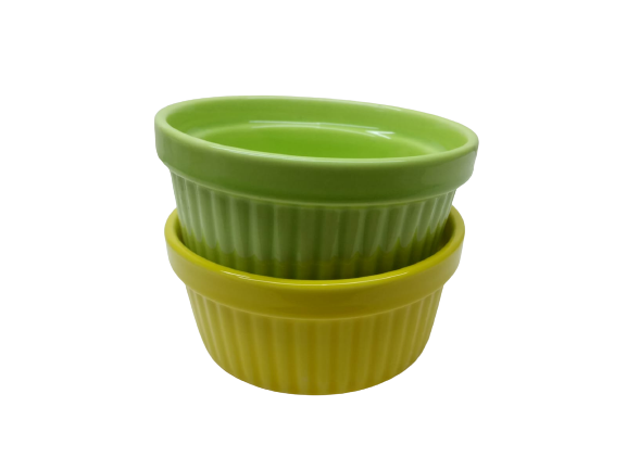 Porcelain Ramekins Set of 2 Pcs