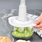 Multifunction Hand Press Manual Vegetable Chopper