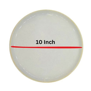 Ceramic Fancy Dinner Plate 4Pcs Set