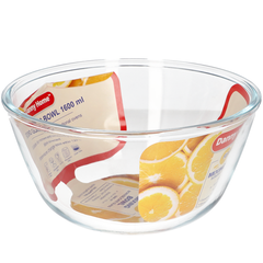 Danny Home Borosilicate Glass Salad Bowl
