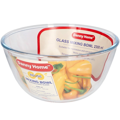 Danny Home Borosilicate Glass Salad Bowl