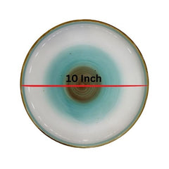 Ceramic Fancy Dinner Plate 4Pcs Set