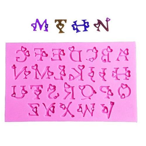 New Style Font Alphabet Mold