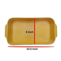 Porcelain Rectangular Dish 2Pcs