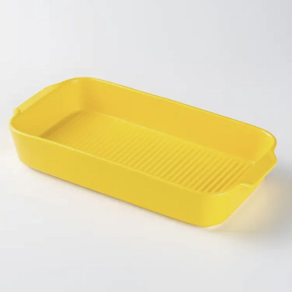 Porcelain Rectangular Dish 2Pcs