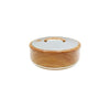 HotPot 4Ltr Round Wood-Silver