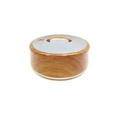 HotPot 5Ltr Round - Wood Silver