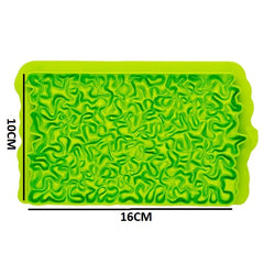 Scrunch Ruffle Simpress Silicone Mold