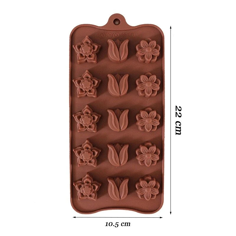 Tulip Flowers Chocolate & Candy Mold