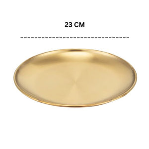 Gold Plated Stainless Steel Plate
