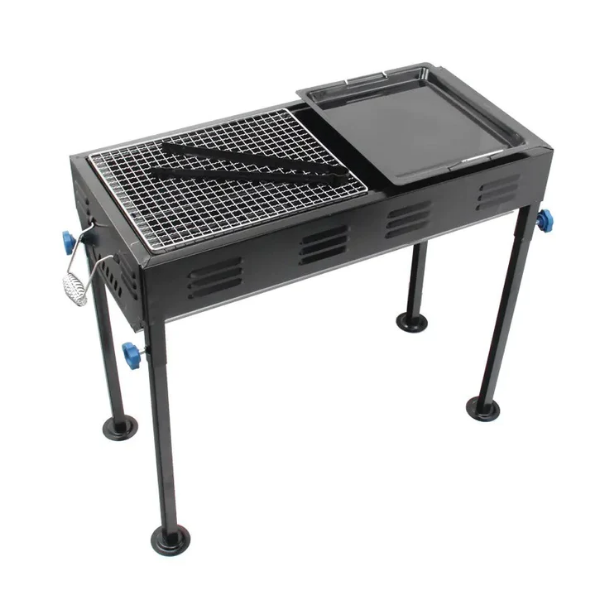 Barbecue Grill Stand Adjustable Height