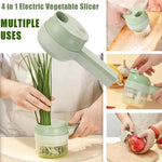 4in1 Rechargeable Vegetable Slicer