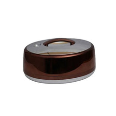 HotPot 5Ltr - Oval Choclate Silver