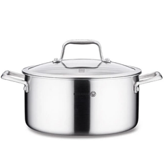 Korkmaz Stainless Steel Honeycomb Casserole Pot