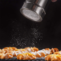 Stainless Steel Shaker for Icing Sugar & Flour Small