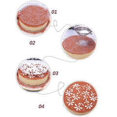 Cake Stencils 4 Designs