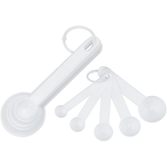 Measuring Cups & Spoons White