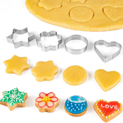 Cookie Cutter Steel 4 Shapes