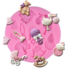 Pink Mold Baby Items