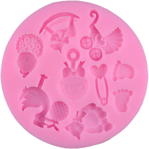 Pink Mold Baby Items