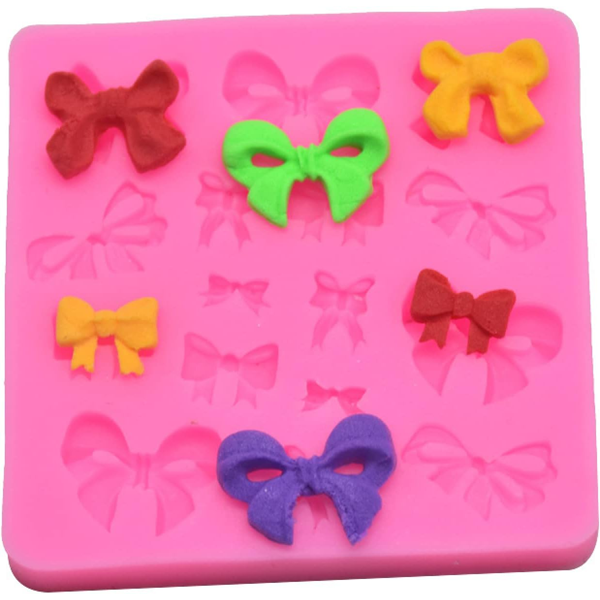Silicone Mold Bow 16 Cavity
