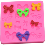 Silicone Mold Bow 16 Cavity
