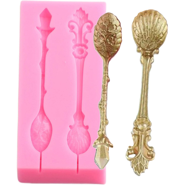 Vintage Spoon Silicone Mold