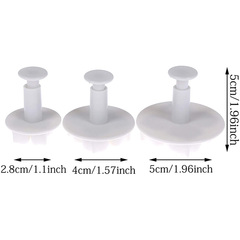 Plunge Cutter Laurustinus Flower - 3 pcs