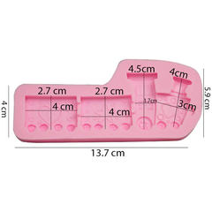 Silicone Small Cartoon Train