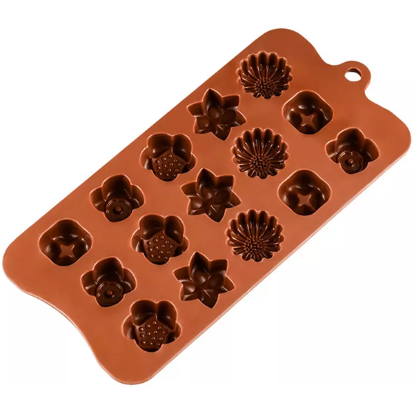 Chocolate Mould Flower 4