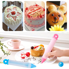 Silicone Decorating Pen 3 Nozzles