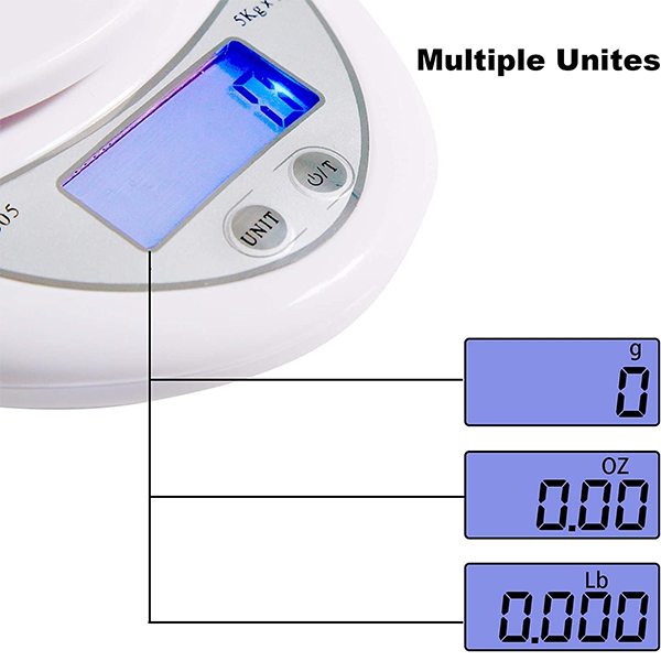 Digital Kitchen Scale Bowl