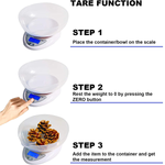 Digital Kitchen Scale Bowl