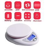 Digital Kitchen Scale Bowl