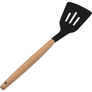 Silicone slotted spatula