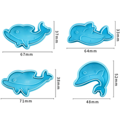 Dolphin Plunge Cutter Set