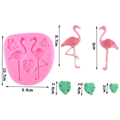 Twin Swan Silicone Fondant Mold
