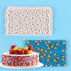 Bubble Pearl Beads Impression Silicone Fondant Mold