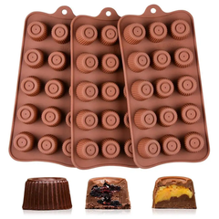Silicone Chocolate Mold Round Candy