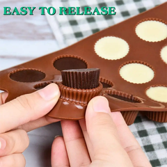 Silicone Chocolate Mold Round Candy