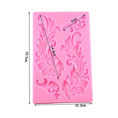 Baroque Style Silicone Fondant Mold