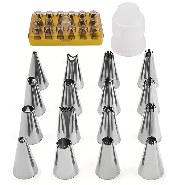 Stainless Steel Decorating Nozzles 17Pcs