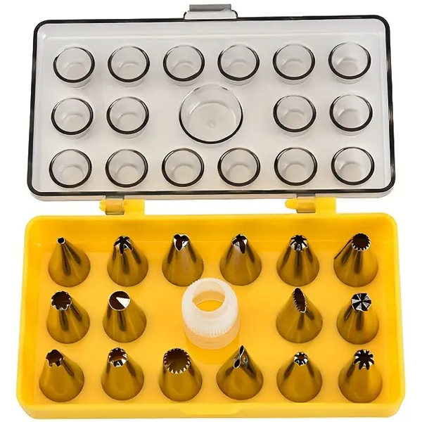 Stainless Steel Decorating Nozzles 17Pcs