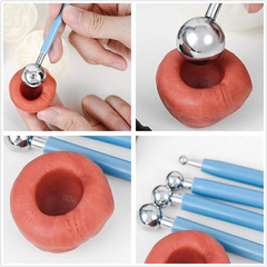 Stainless Steel Modeling Ball Tools