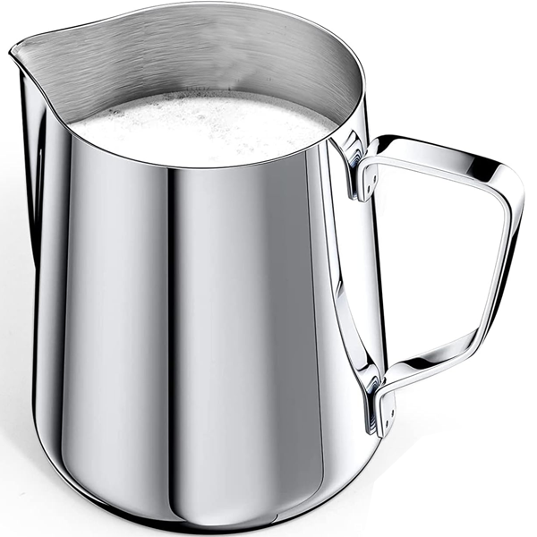 Stainless Steel Milk Frothing Jug Large